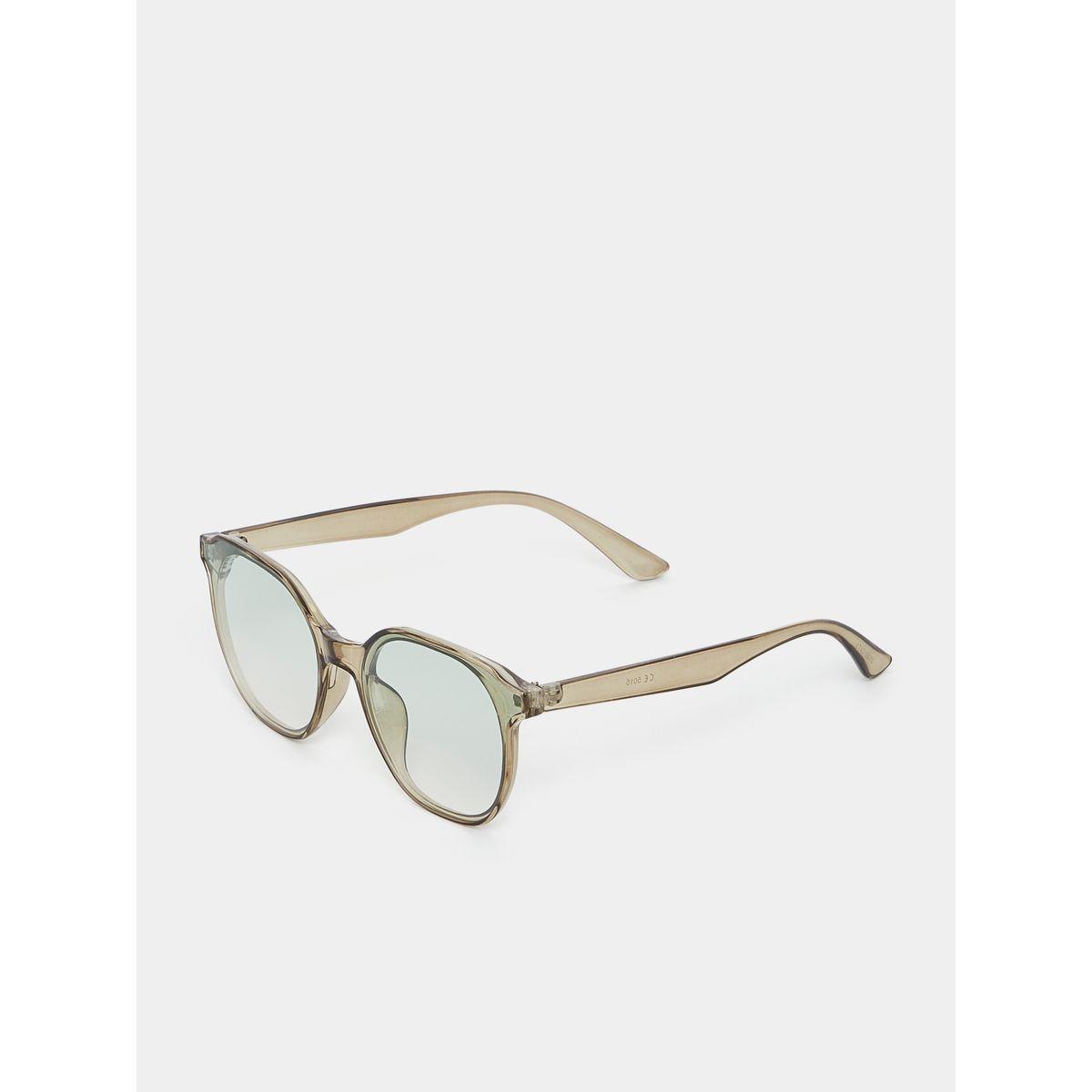 Styli Tinted Round Sunglasses with Nose Pads-men-sunglasses-image-1