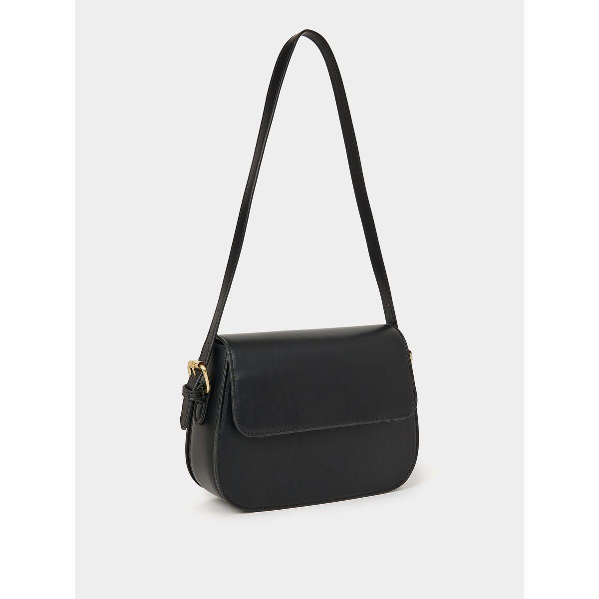 Styli Solid Curve Edge Baguette Bag-women-bagsandwallets-handbags-image-1