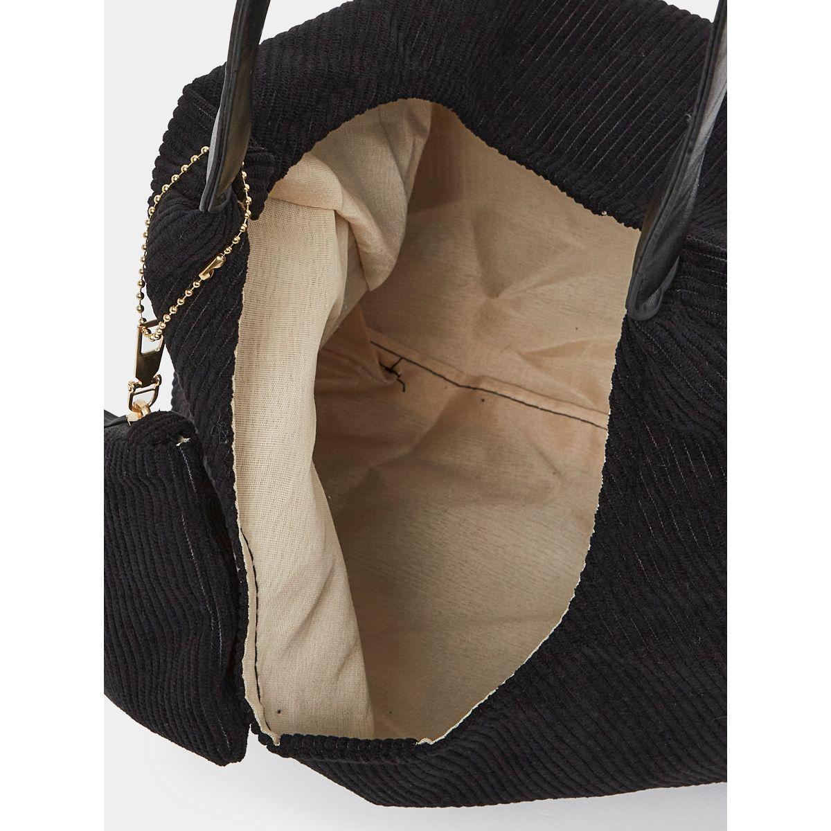 Styli Ribbed Hobo Bag with Mini Wallet-women-bagsandwallets-handbags-image-4