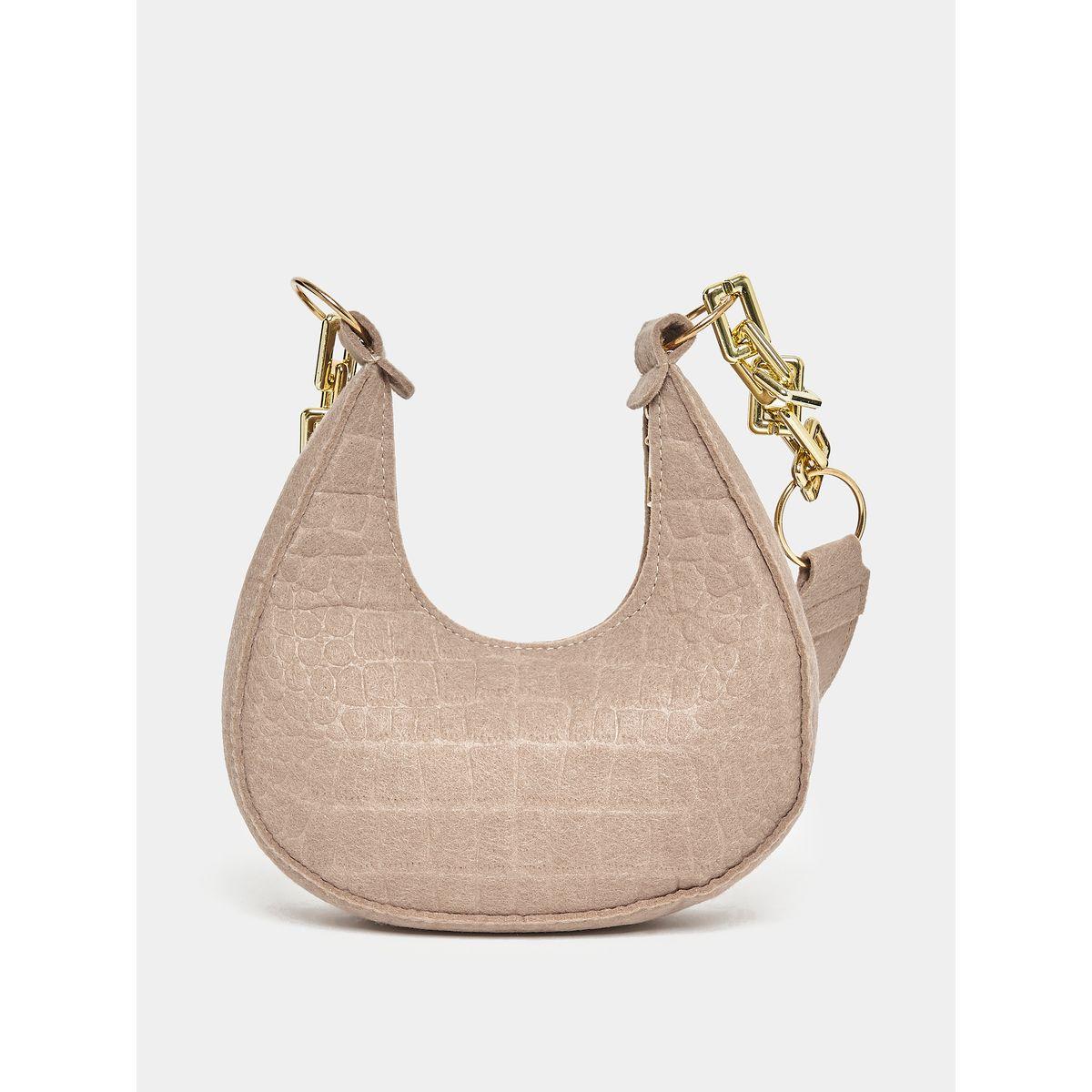 Styli Textured Big Chain Shoulder Bag-women-bagsandwallets-handbags-image-4
