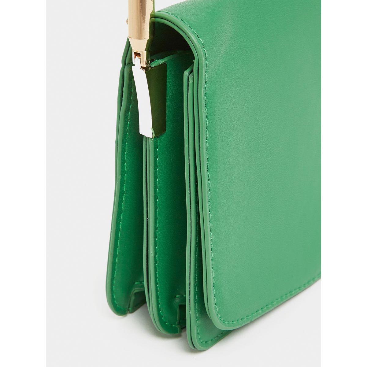 Styli Stitch Detail Baguette Bag-women-bagsandwallets-handbags-image-2