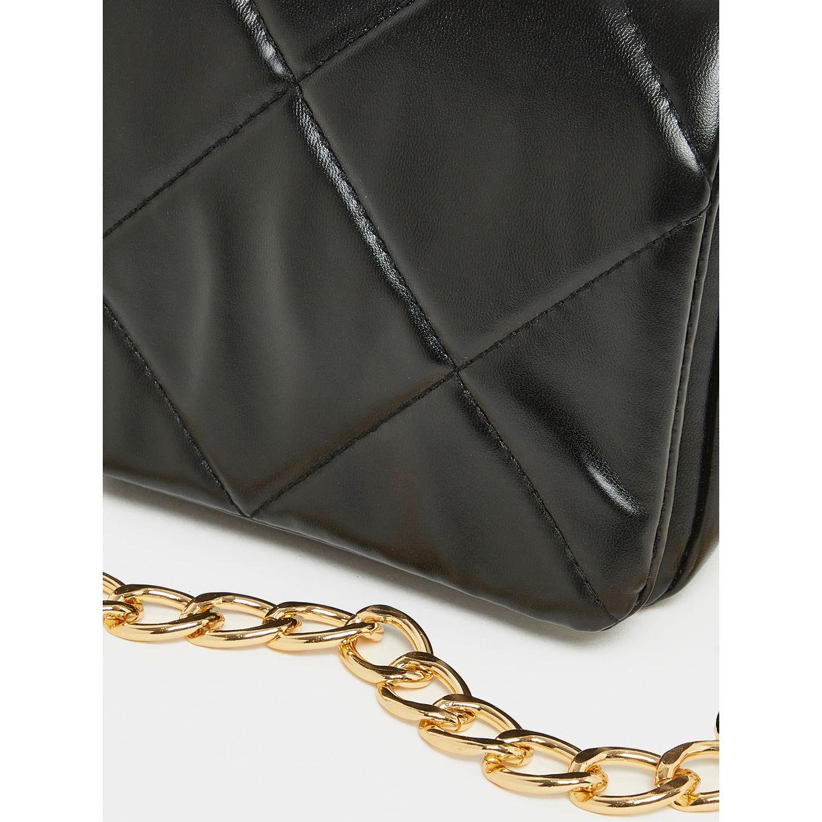 Styli Quilted Chain Link Shoulder Bag-women-bagsandwallets-handbags-image-2