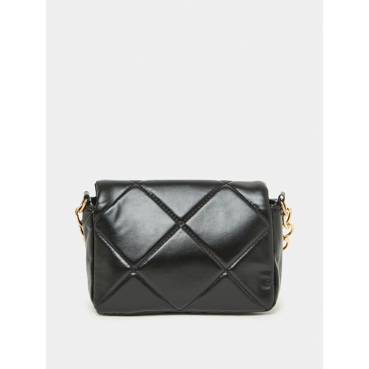 Styli Quilted Chain Link Shoulder Bag-women-bagsandwallets-handbags-image-3