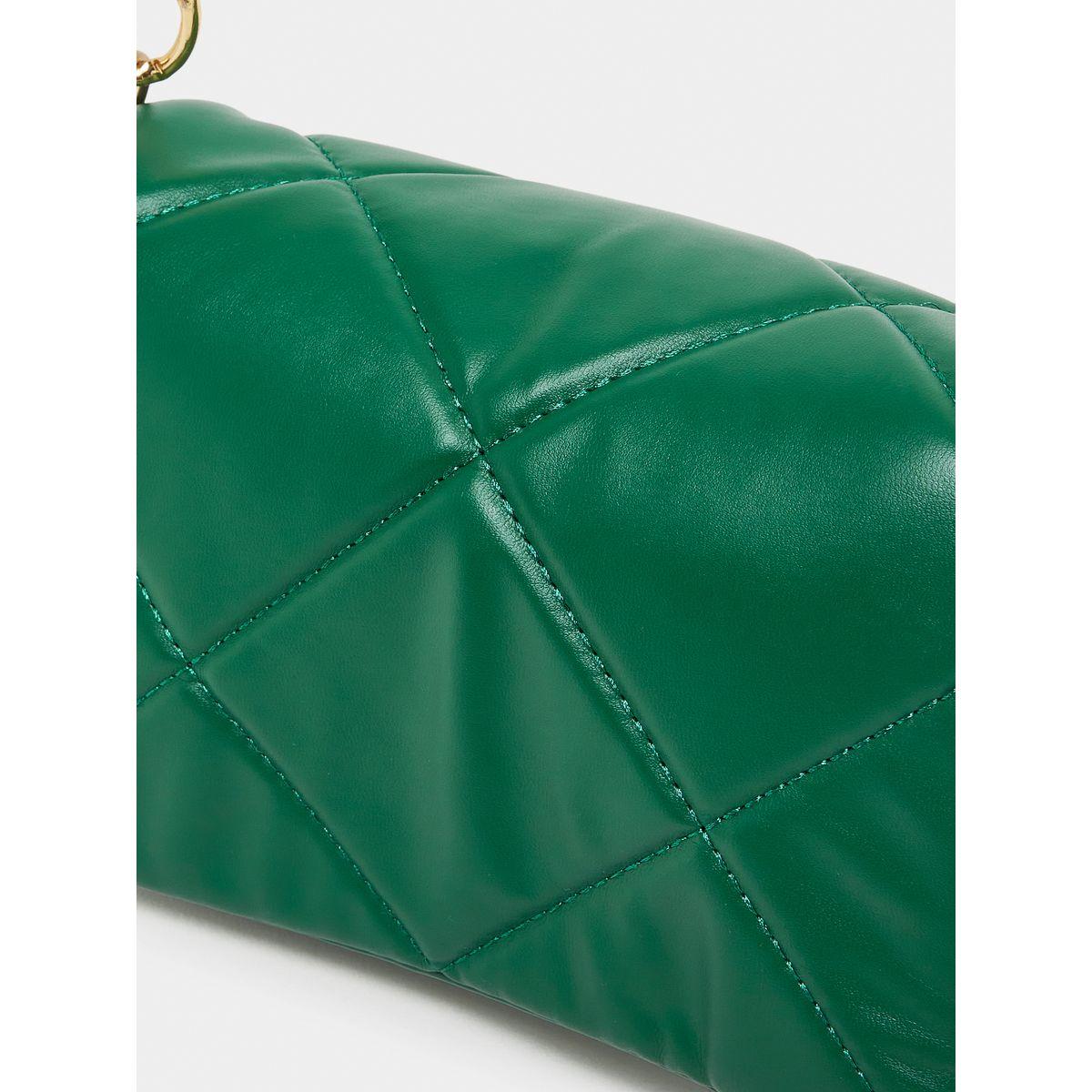 Styli Quilted Chain Link Shoulder Bag-women-bagsandwallets-handbags-image-2