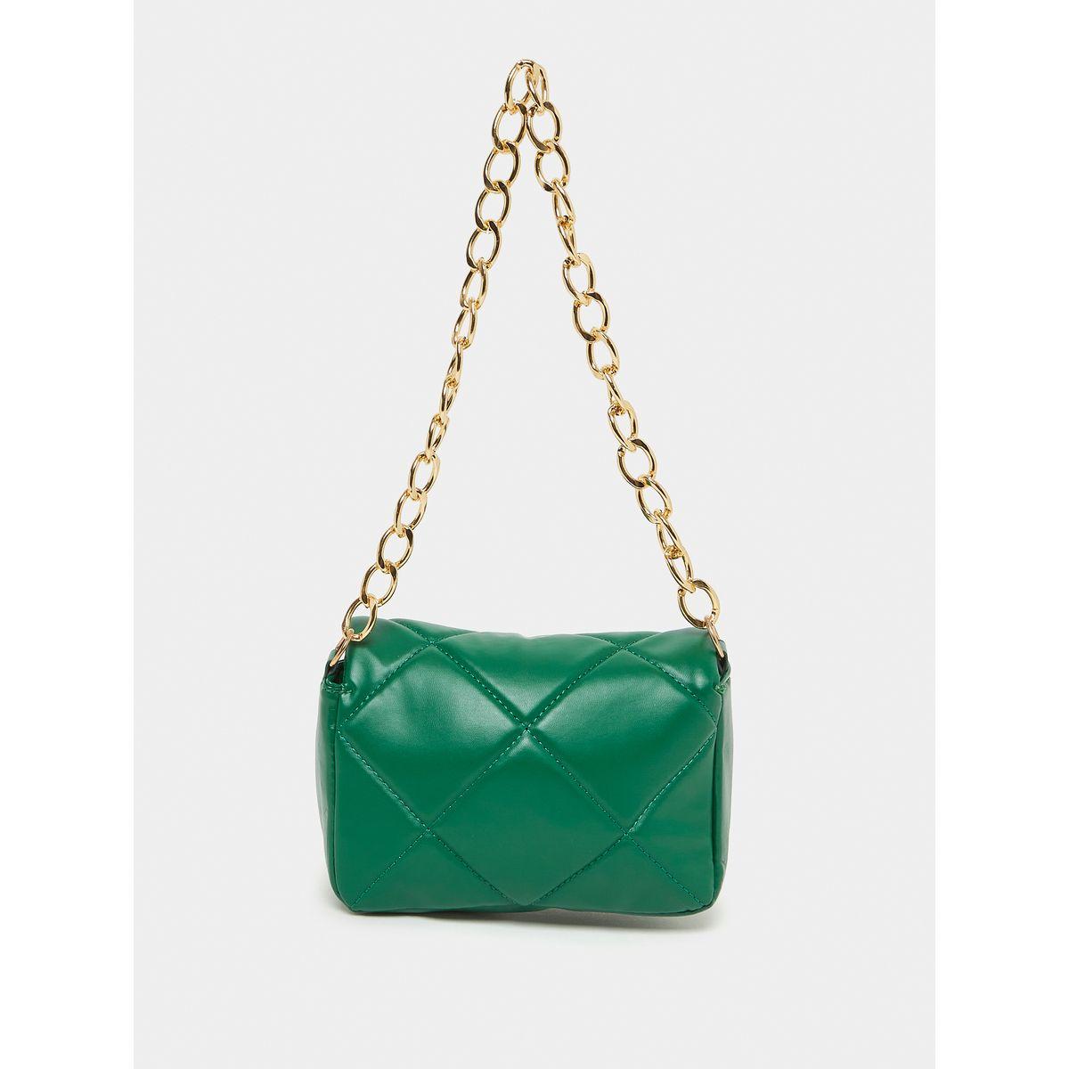 Styli Quilted Chain Link Shoulder Bag-women-bagsandwallets-handbags-image-3