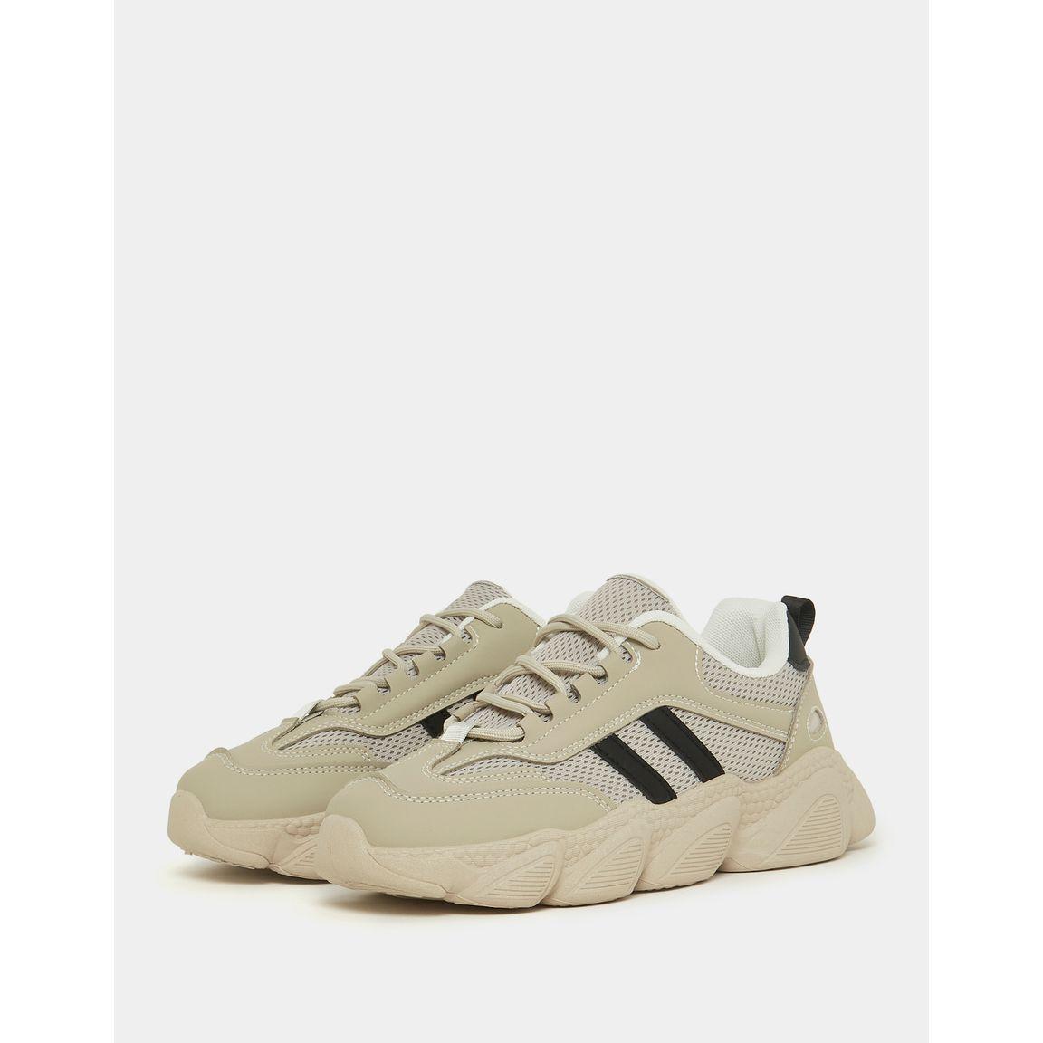 Styli Colourblock Side Stripe Chunky Sole Sneaker-women-shoes-sneakers-image-2