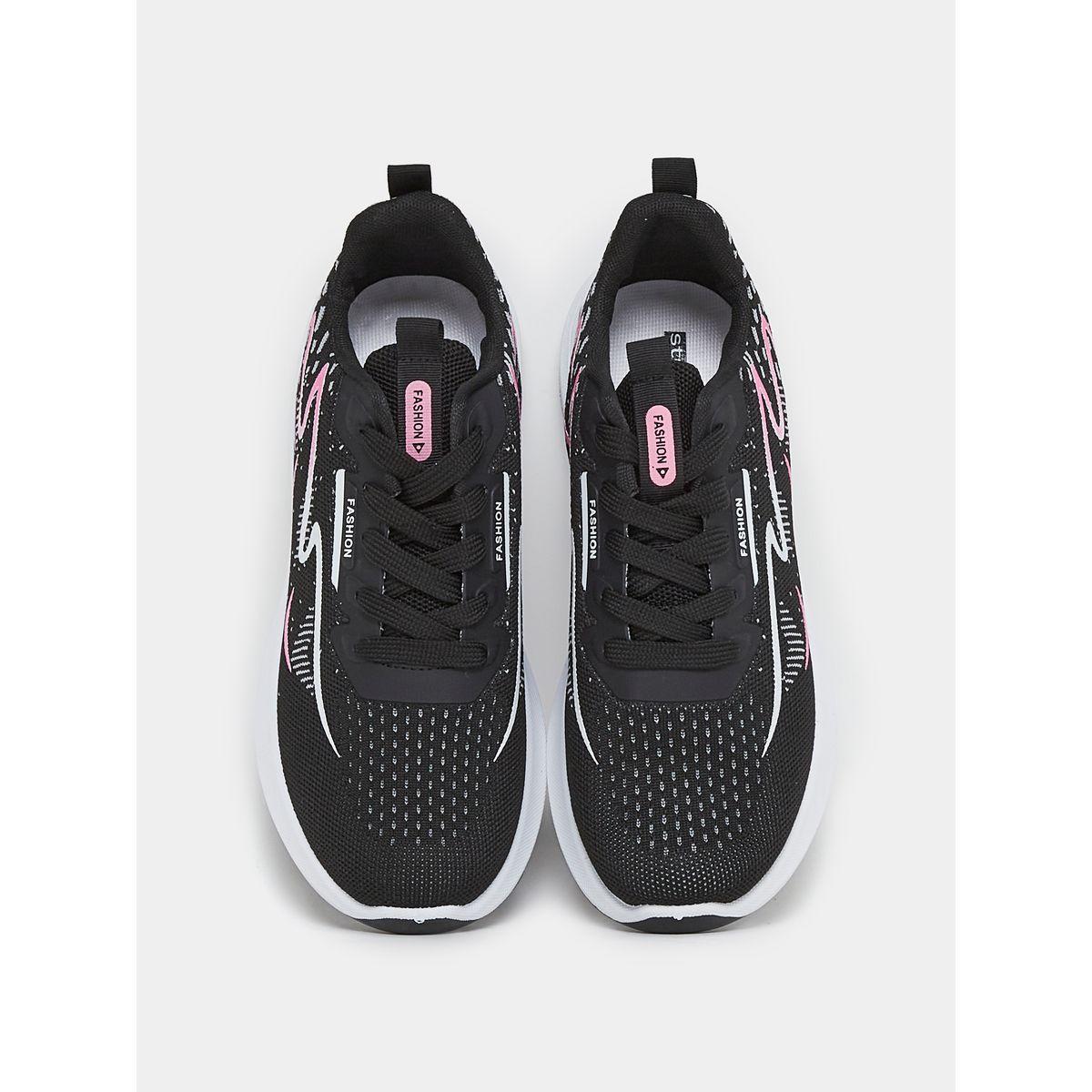 Styli Printed Lace Up Sneakers-women-shoes-sneakers-image-5