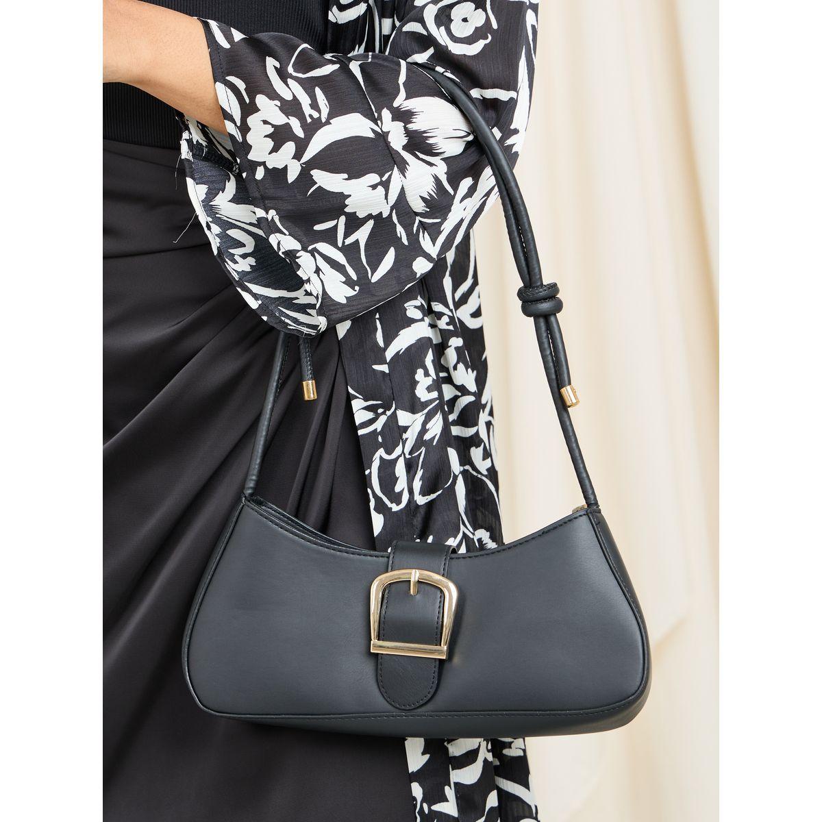 Styli Twisted Knot Strap Shoulder Bag-women-bagsandwallets-handbags-image-3
