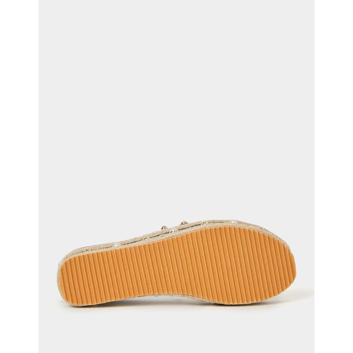 Styli Studded Faux Pearl Platform Sandals-women-shoes-heels-image-6