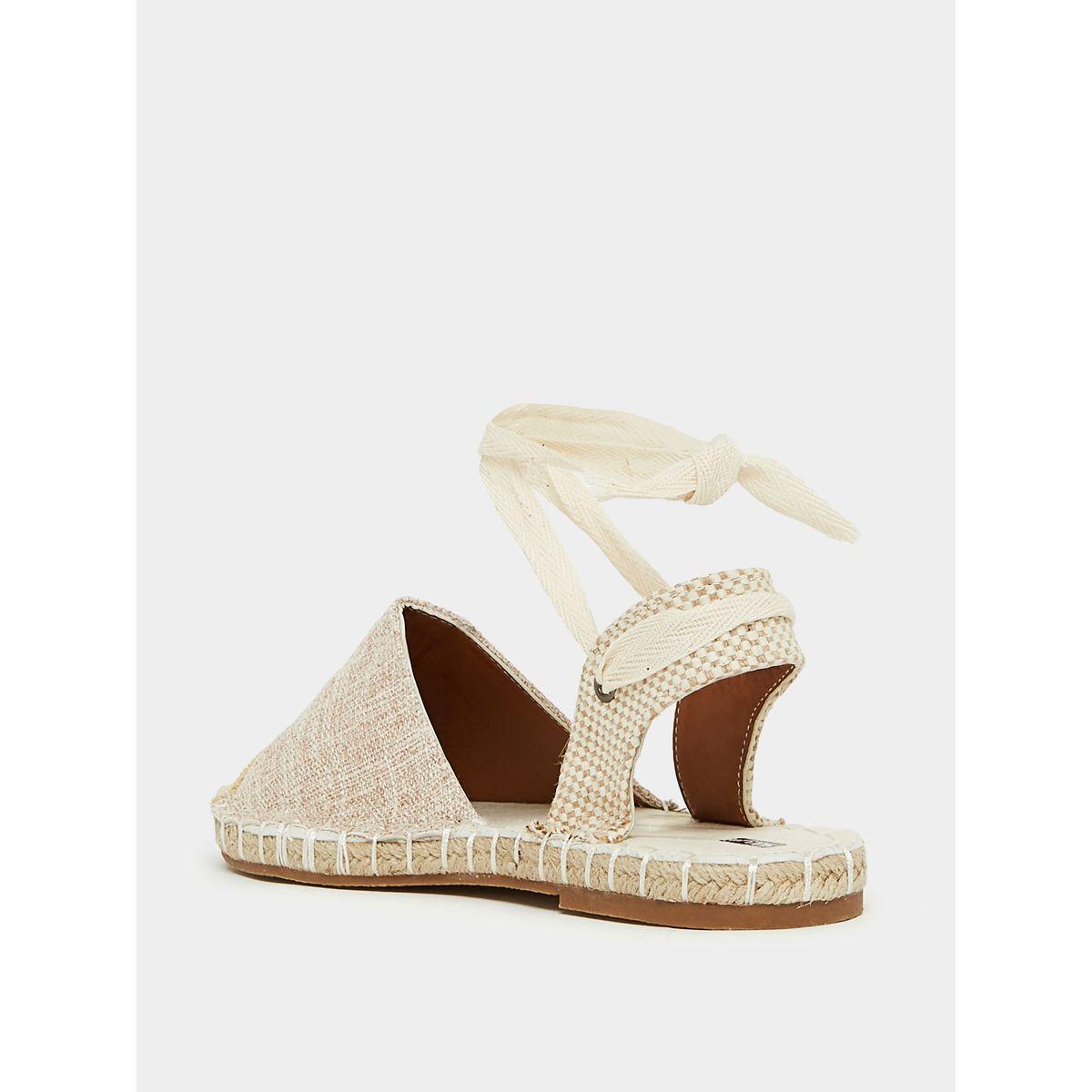 Styli Lace Up Slingback Espadrilles Flat Sandal-women-shoes-sandals-flats-image-4