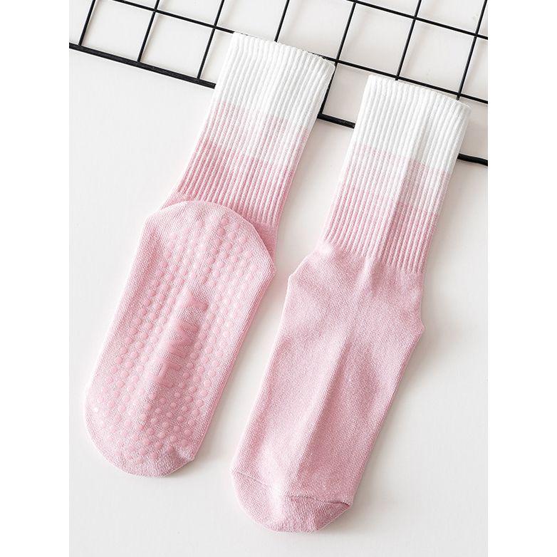 Styli Active Ombre Silicon Pad Base Crew Yoga Socks-sports-gear-gym-image-3