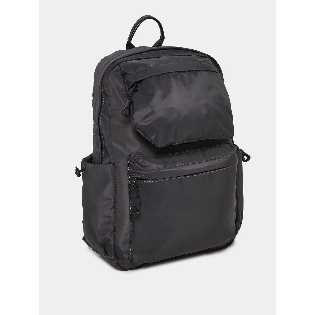 Styli Front Zip Pocket Backpack-men-bags-image-1