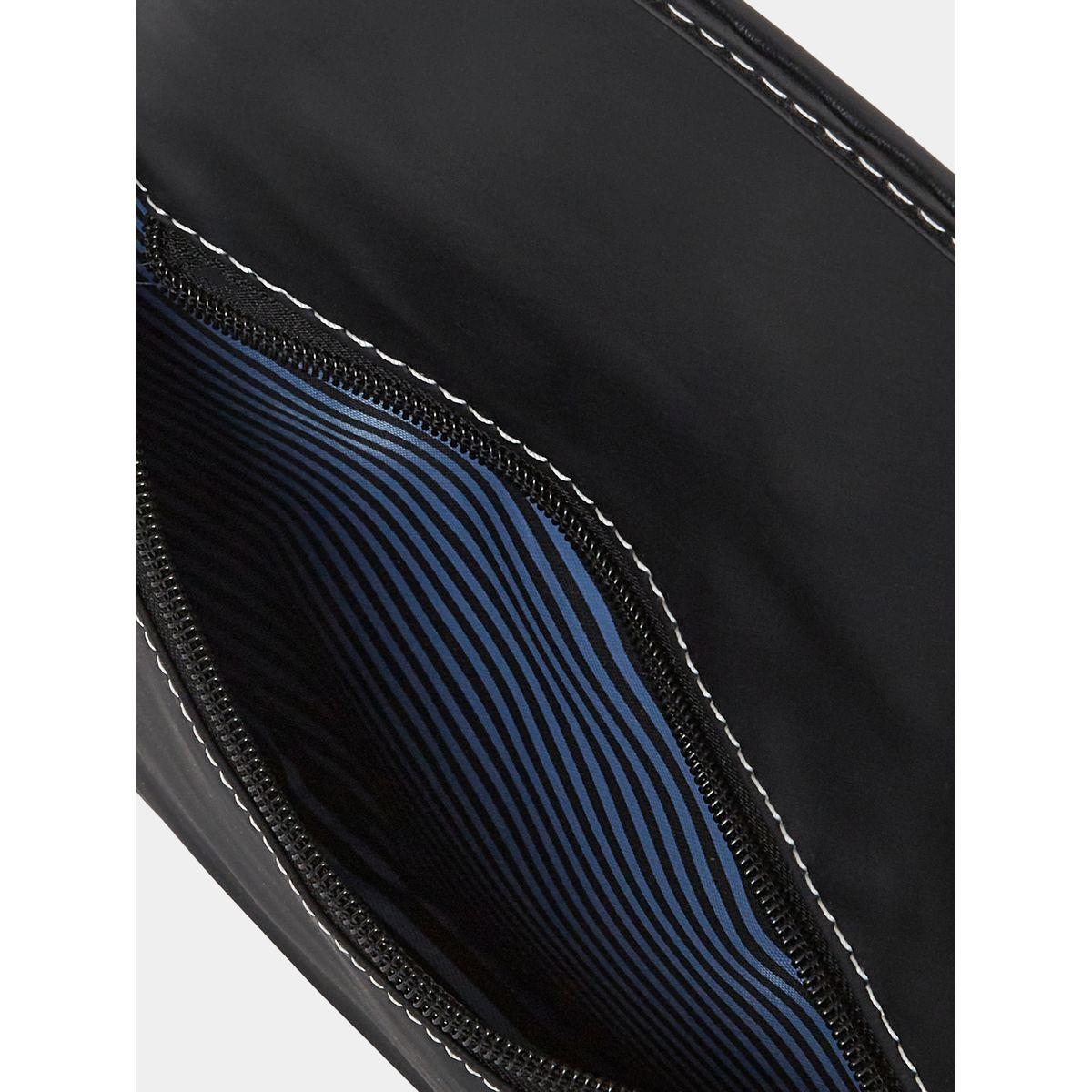 Styli Contrast Stitch Detail Cross Body Bag-men-bags-image-4