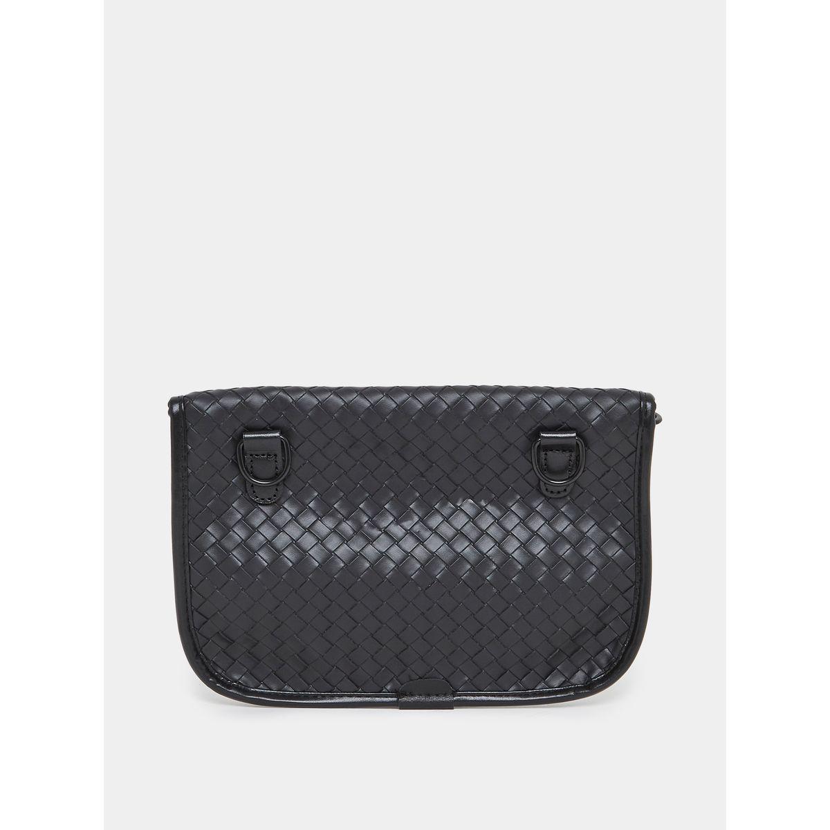 Styli Textured Flap Crossbody Bag-men-bags-image-3