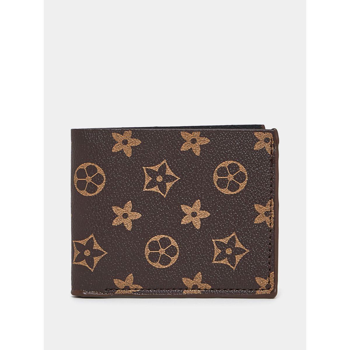 Styli Monogram Print Bi-Fold Wallet-men-beltsandwallets-wallets-image-1