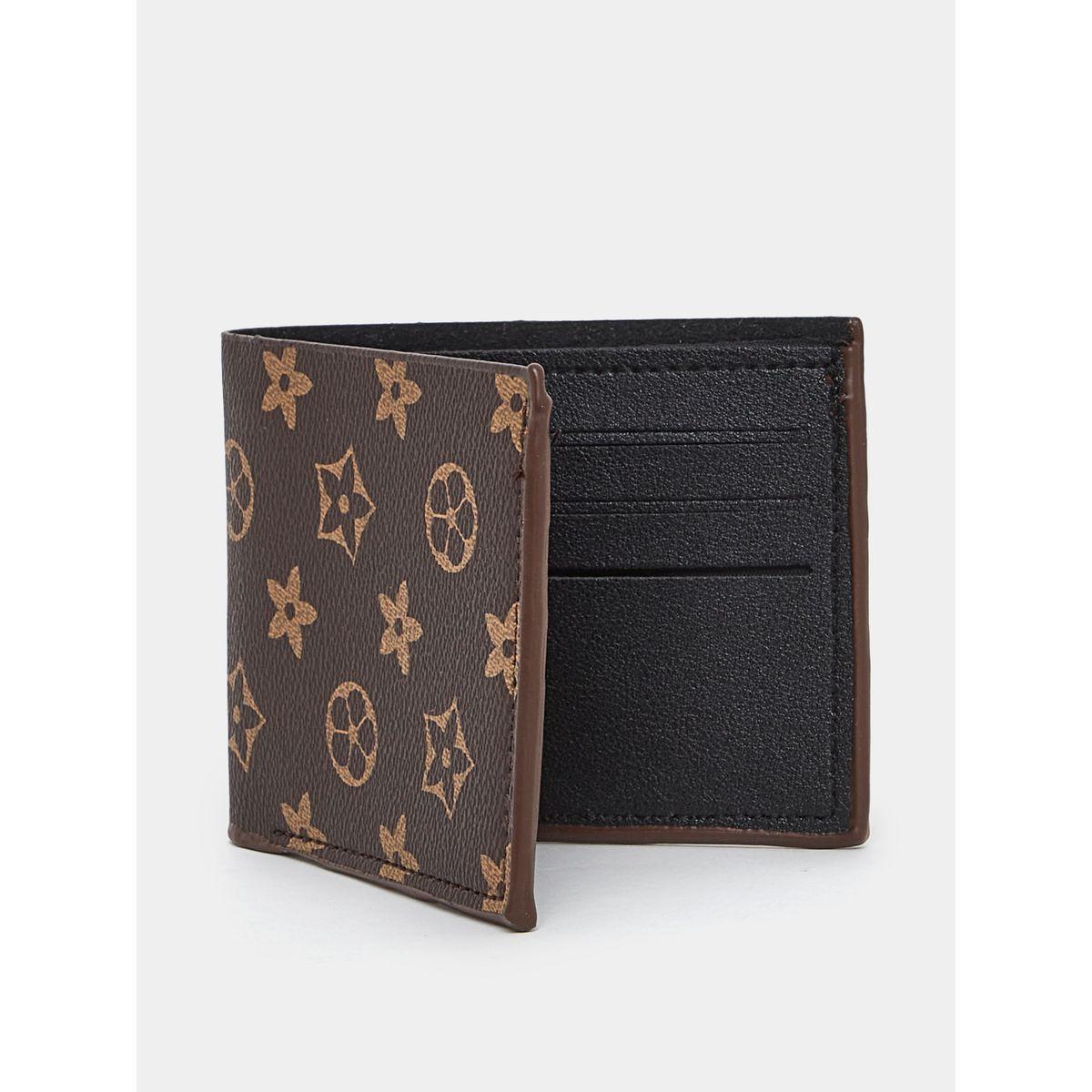 Styli Monogram Print Bi-Fold Wallet-men-beltsandwallets-wallets-image-2