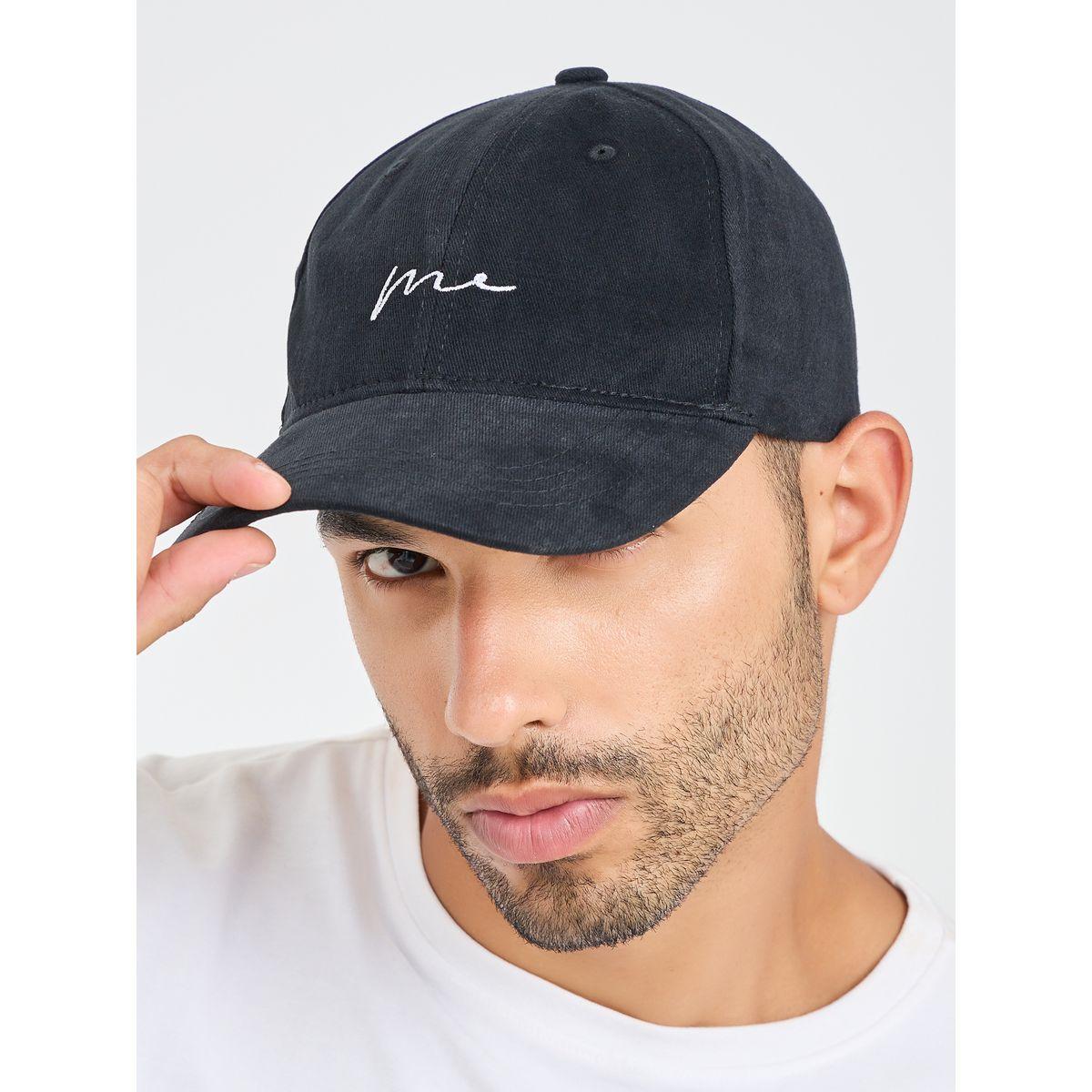 كاب بيسبول بتفاصيل كتابة مُطرّزة-men-caps-image-2