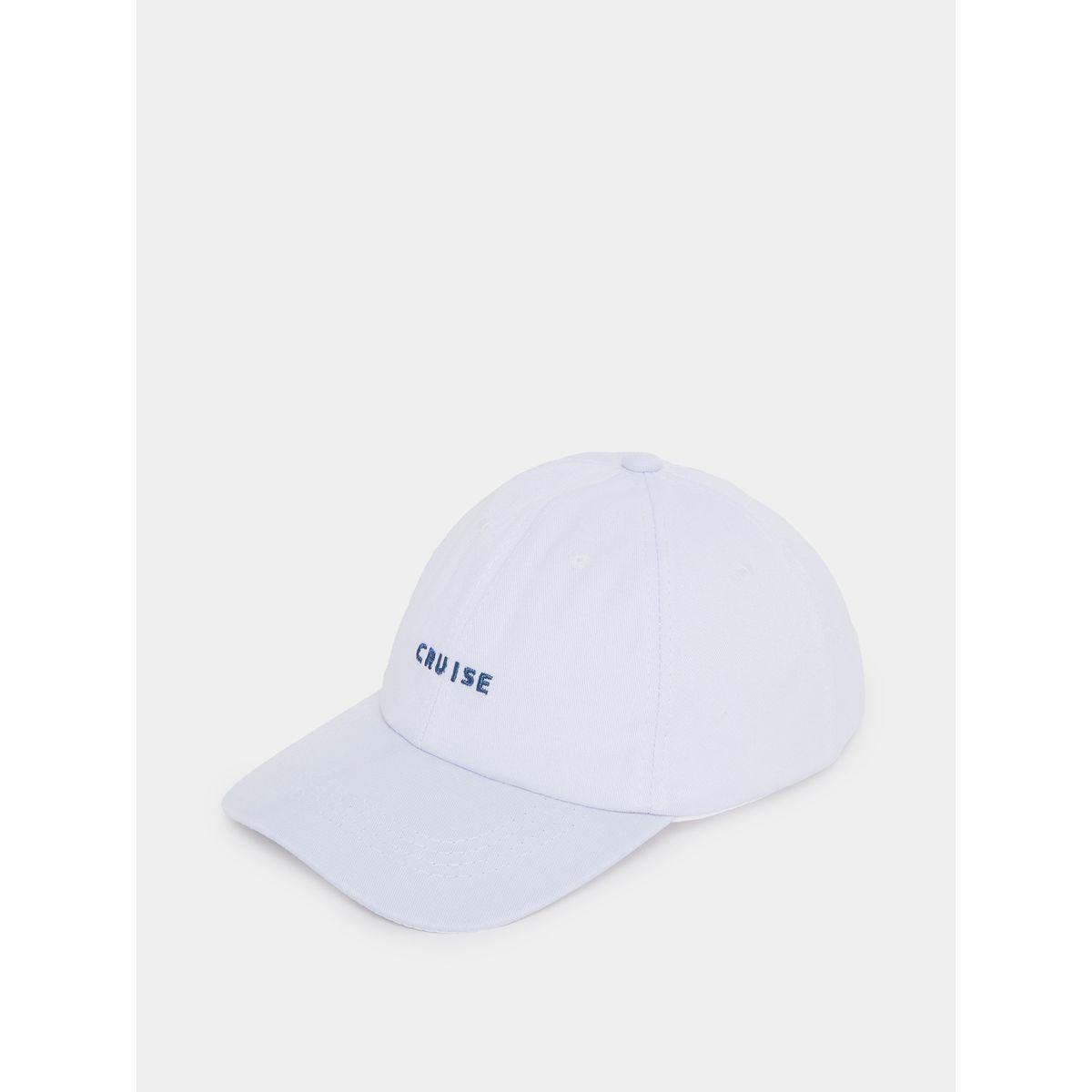 Styli Contrast Embroidery Detail Baseball Cap-men-caps-image-1