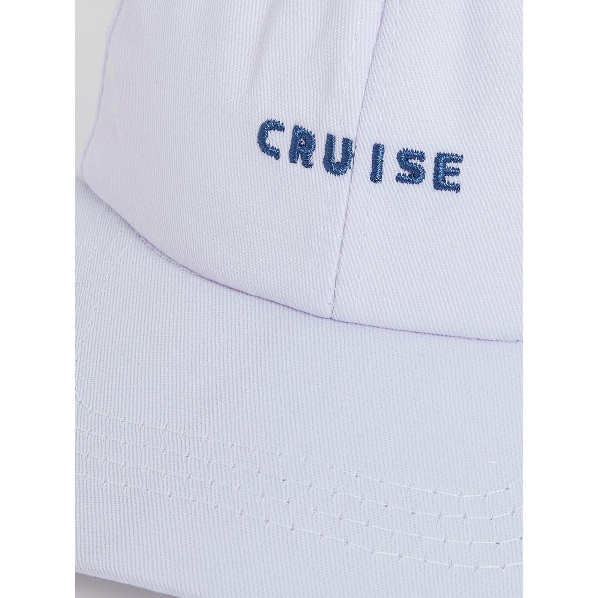 Styli Contrast Embroidery Detail Baseball Cap-men-caps-image-2