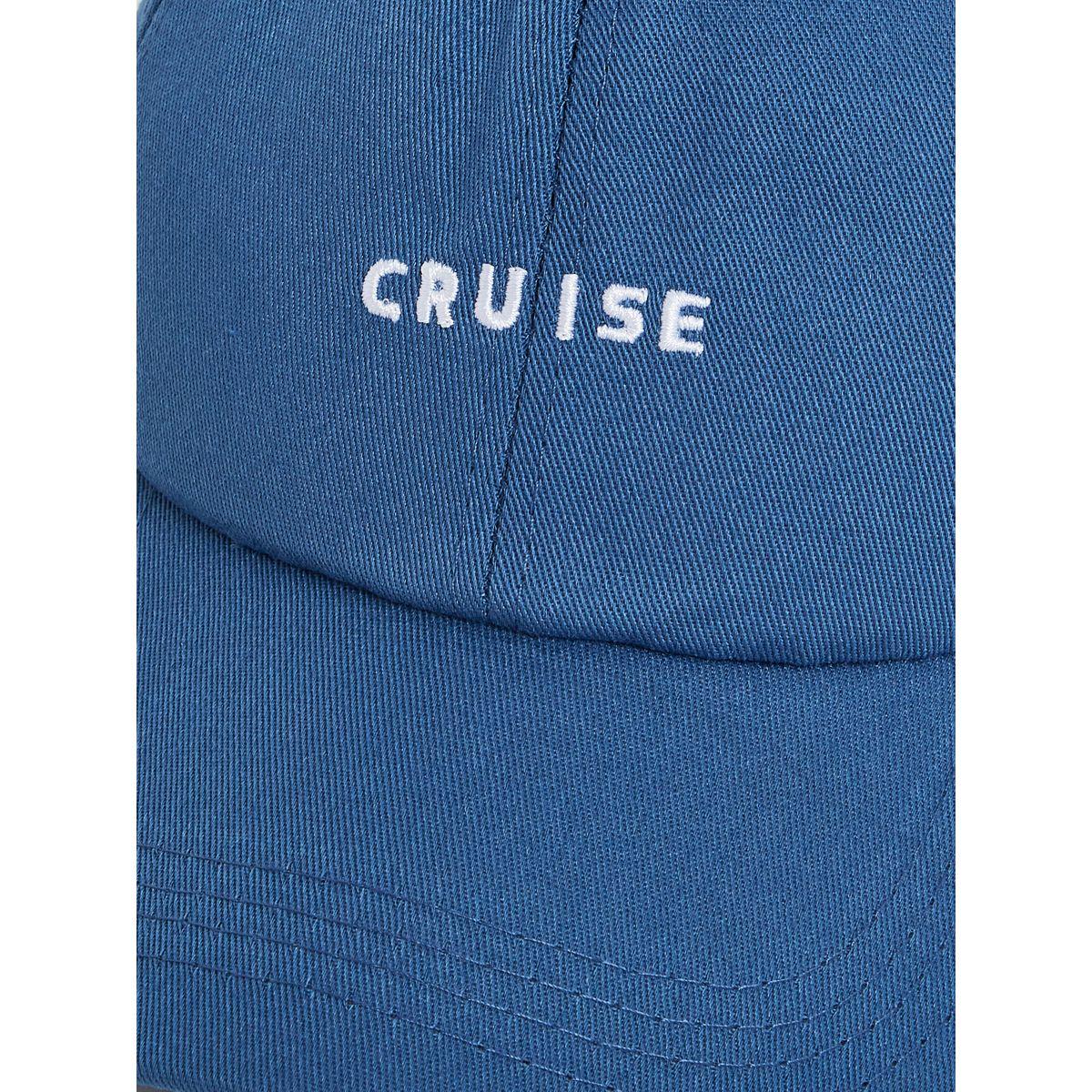 Styli Contrast Embroidery Detail Baseball Cap-men-caps-image-2