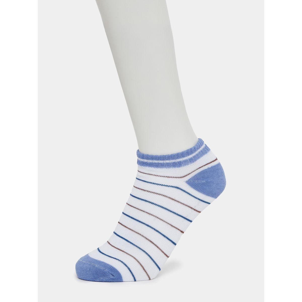 Styli Pack of 5 - Striped Ankle Socks-men-socks-image-4
