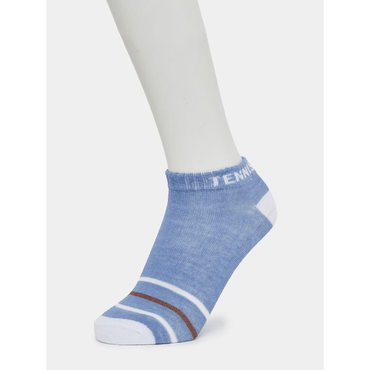 Styli Pack of 5 - Striped Ankle Socks-men-socks-image-8