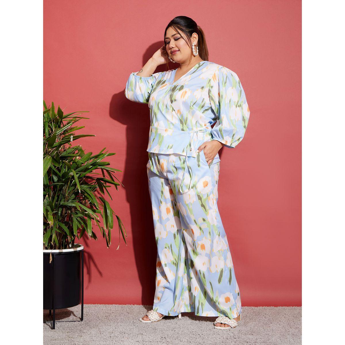 طقم منسق من ( بنطال + بلوزة ) ساسافراس × ستايلي-women-clothing-dresses-image-3