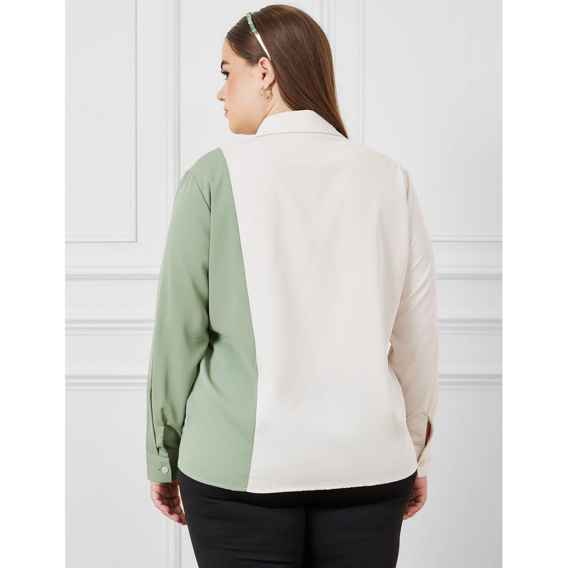 Styli Plus Colourblock Detail Long Sleeve Shirt-women-clothing-shirtsandblouses-shirts-image-6