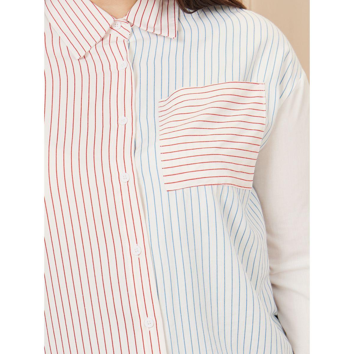 Styli Plus Striped Drop Shoulder Regular Fit Shirt-women-clothing-shirtsandblouses-shirts-image-4