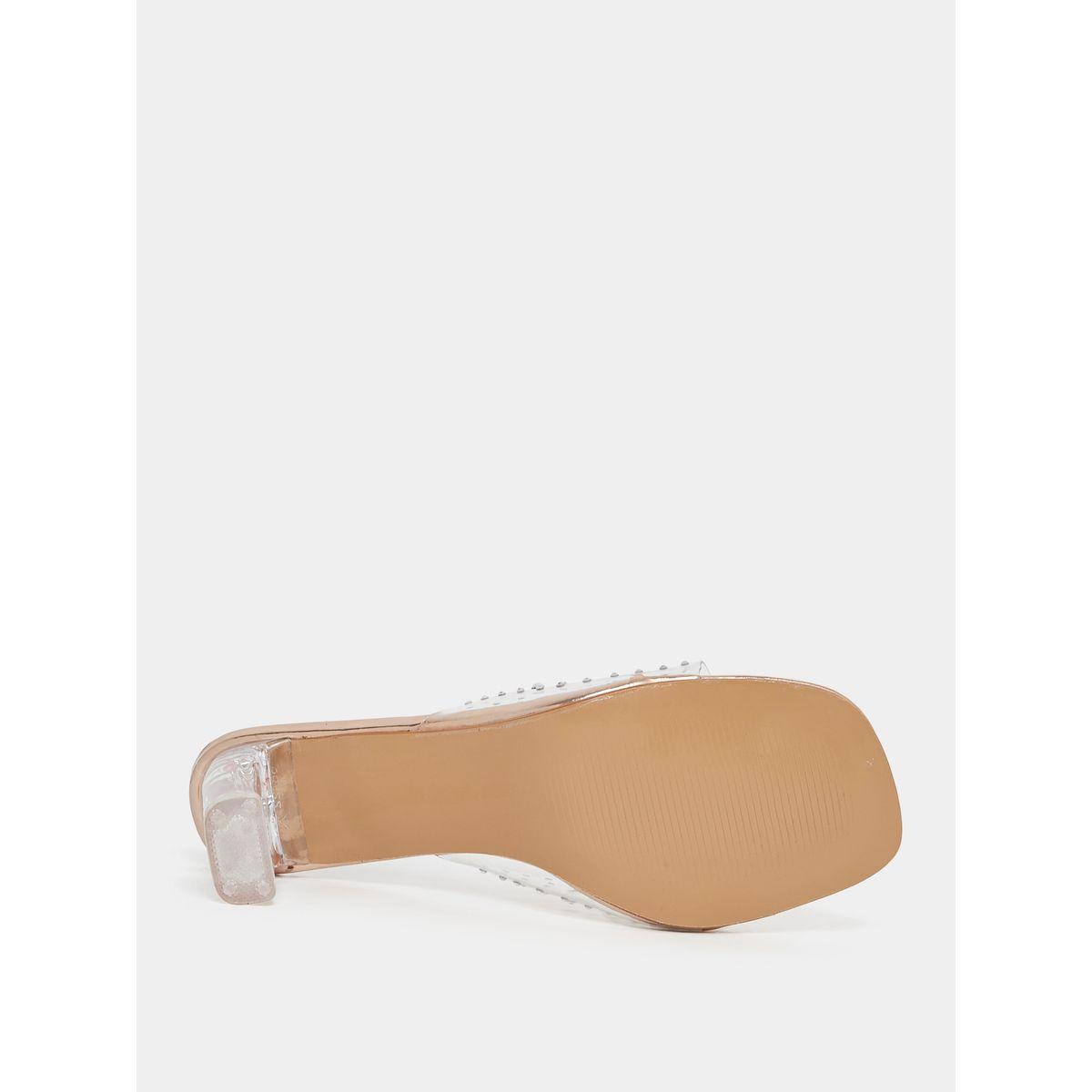 Styli Rhinestone Transparent Clear Strap Block Heel Sandal-women-shoes-heels-image-7