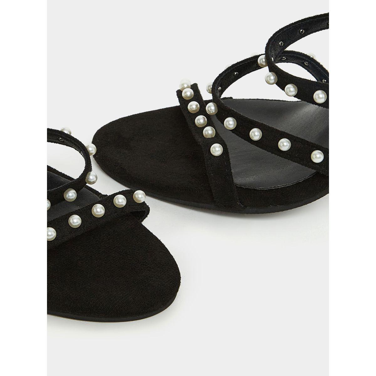 Styli Studded Multi Ankle Strap Stiletto Heel Sandal-women-shoes-heels-image-5