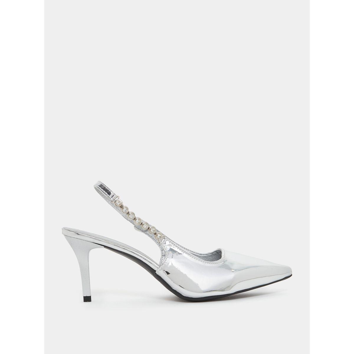 Styli Embellished Side Strap Stiletto Heel Sandals-women-shoes-heels-image-2