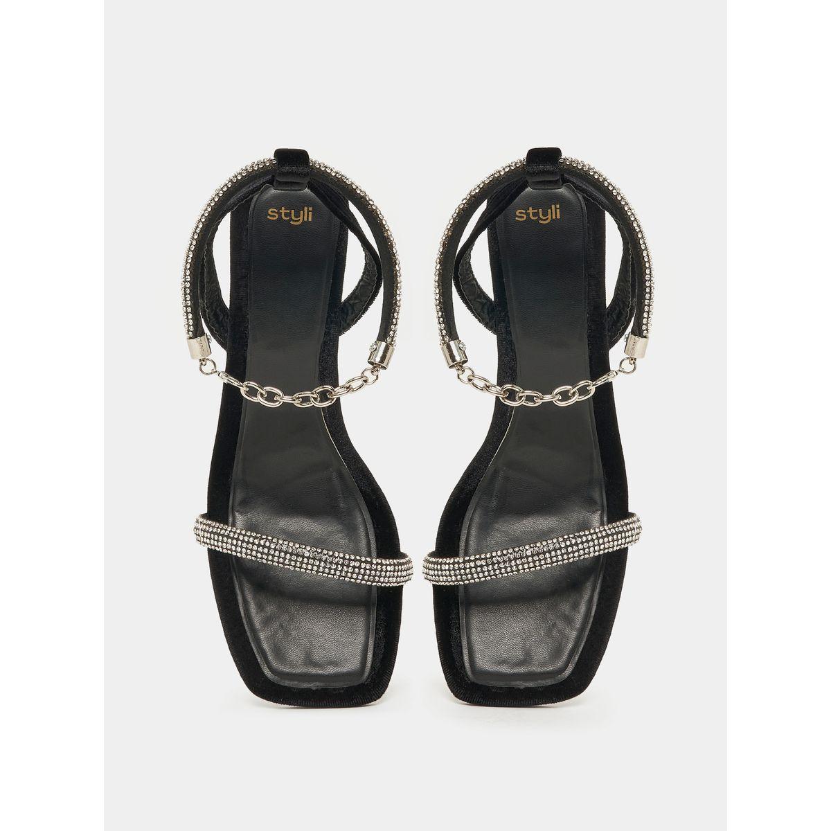 صندل منمق بحجر الراين مع كعب متوسط-women-shoes-heels-image-6