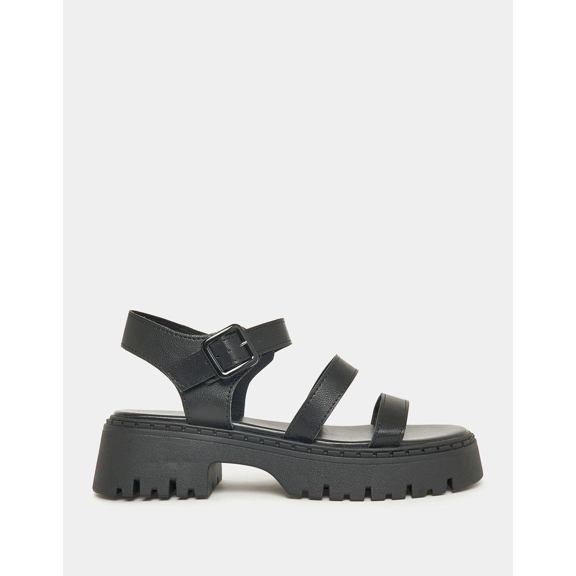 Styli Multi Strap Buckle Closure Platform Sandal-women-shoes-heels-image-1