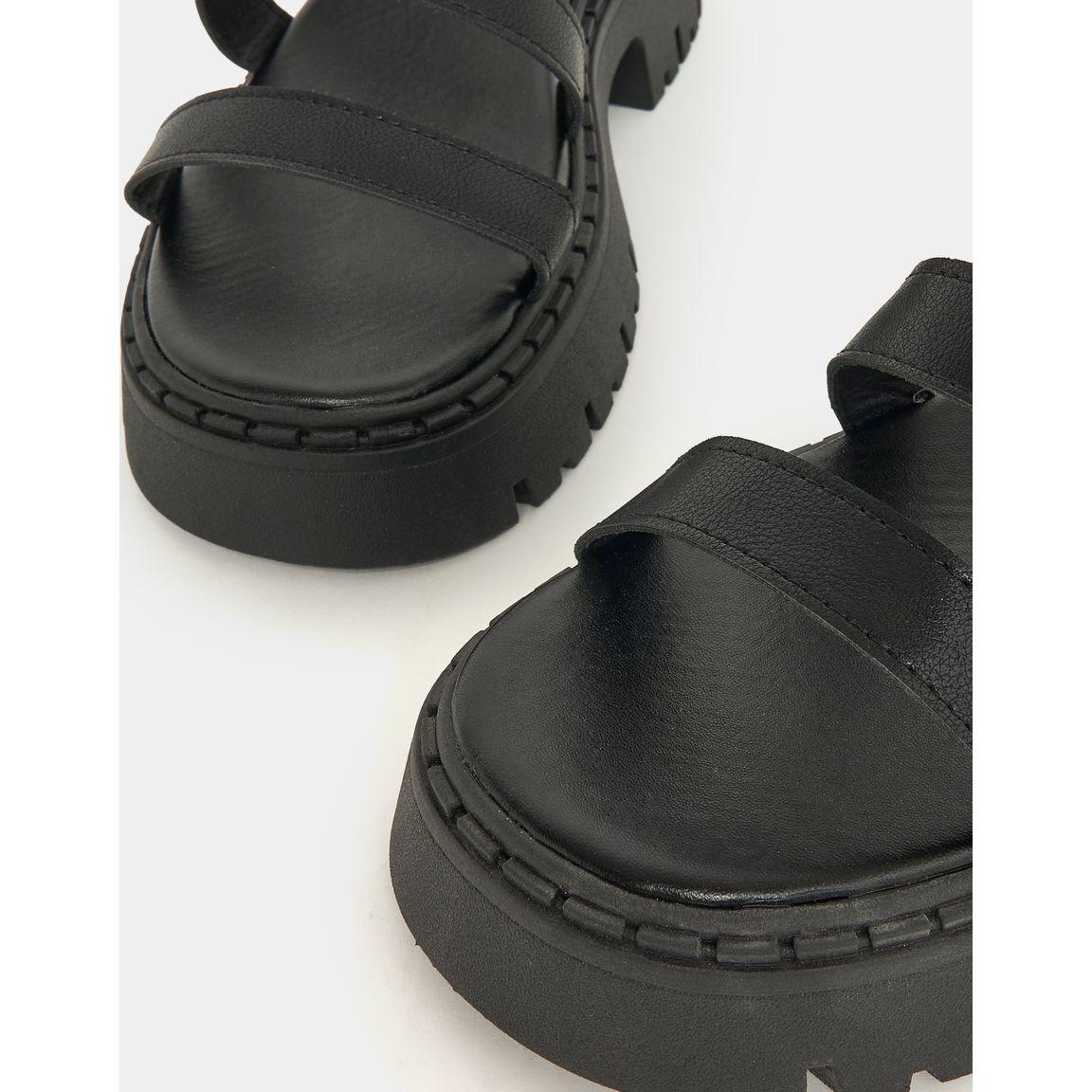 Styli Multi Strap Buckle Closure Platform Sandal-women-shoes-heels-image-3