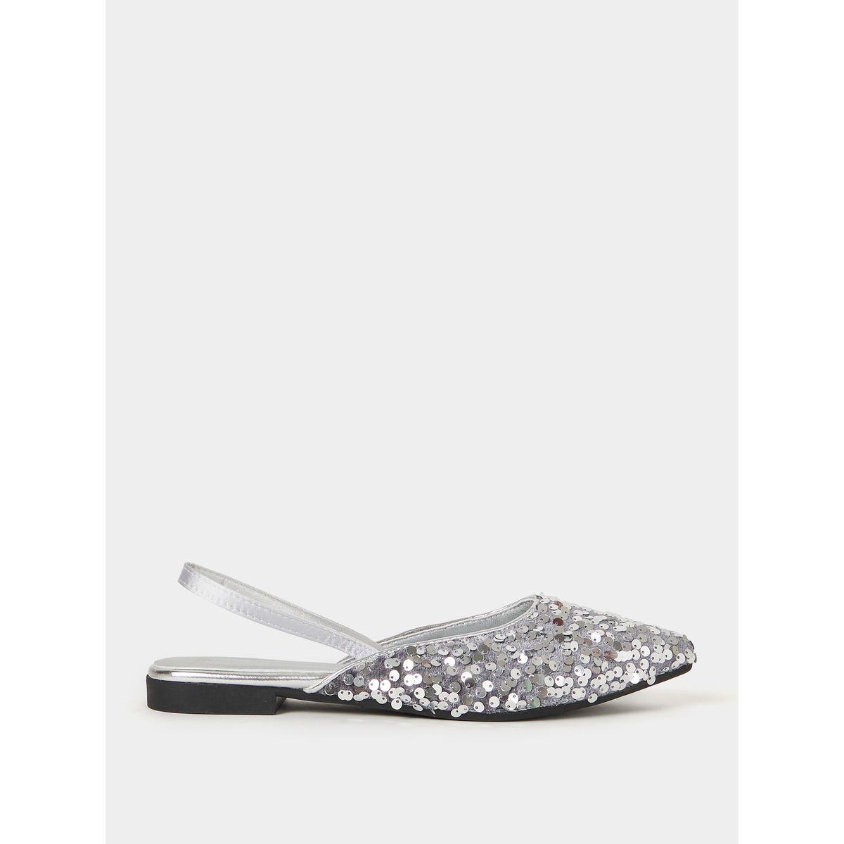 صندل منمق بالترتر مع سير خلفي-women-shoes-heels-image-2