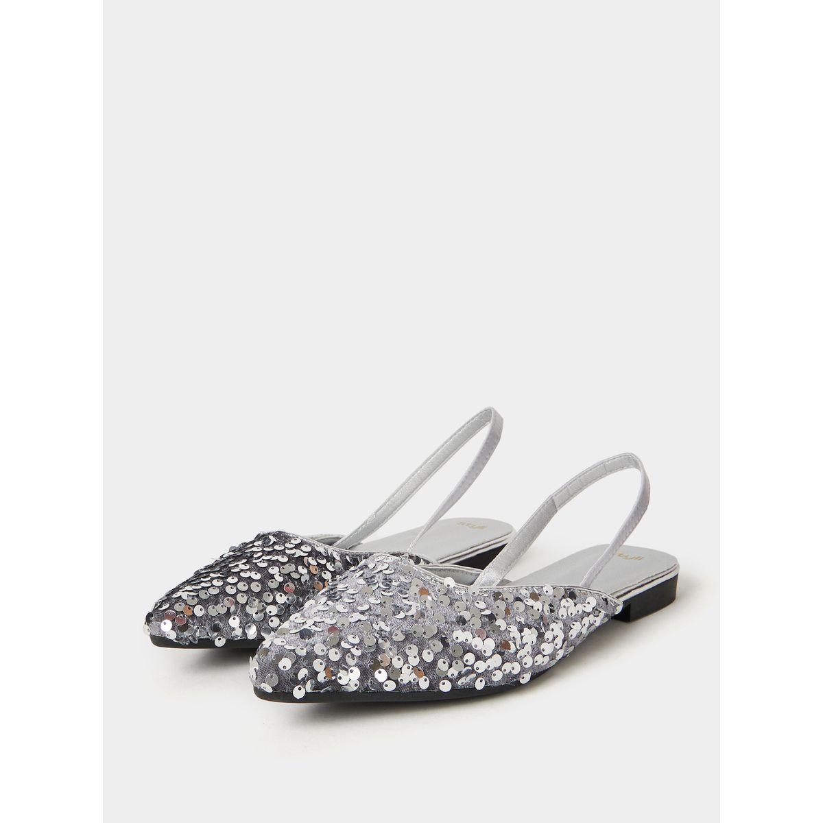 صندل منمق بالترتر مع سير خلفي-women-shoes-heels-image-3