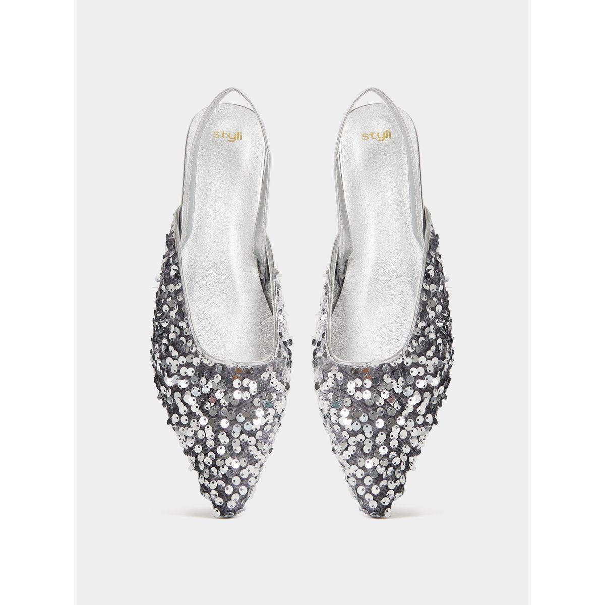 صندل منمق بالترتر مع سير خلفي-women-shoes-heels-image-6