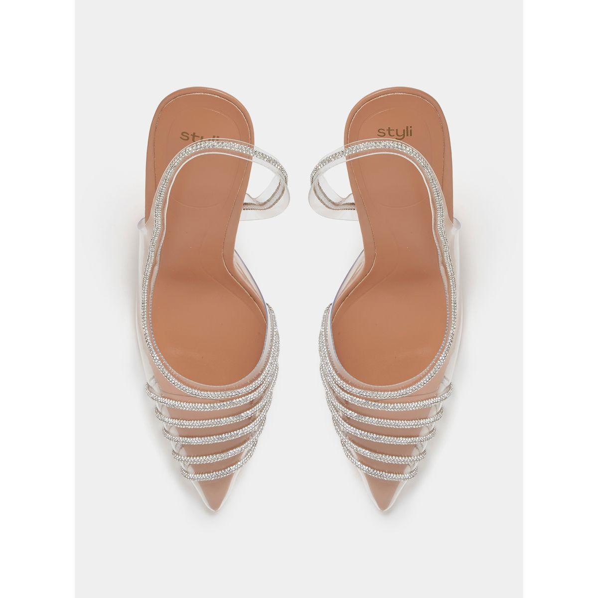Styli Embellished Stiletto Heel Slingback Pump-women-shoes-heels-image-6