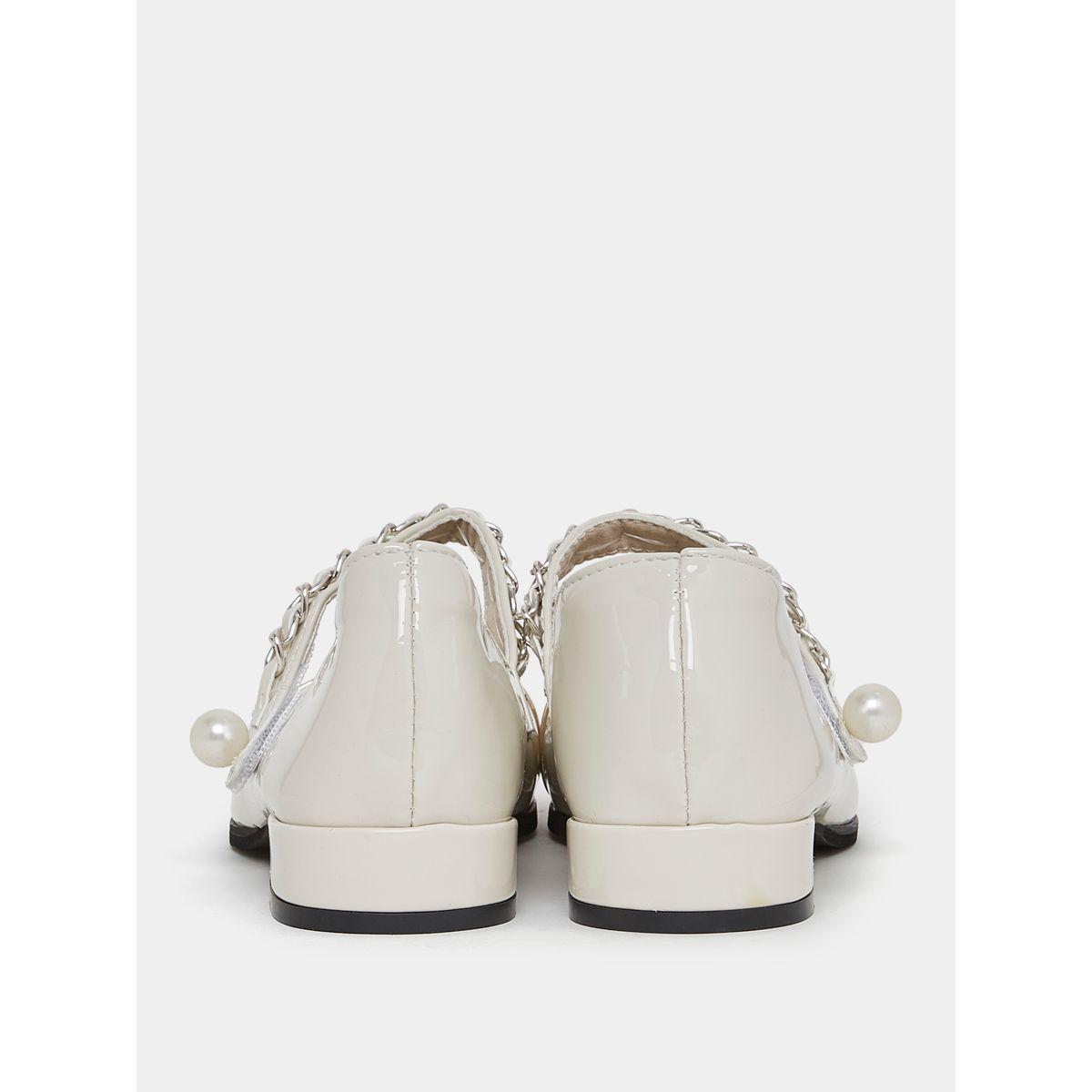 Styli Metal Accent Colorblock Block Heel Shoes-women-shoes-heels-image-4