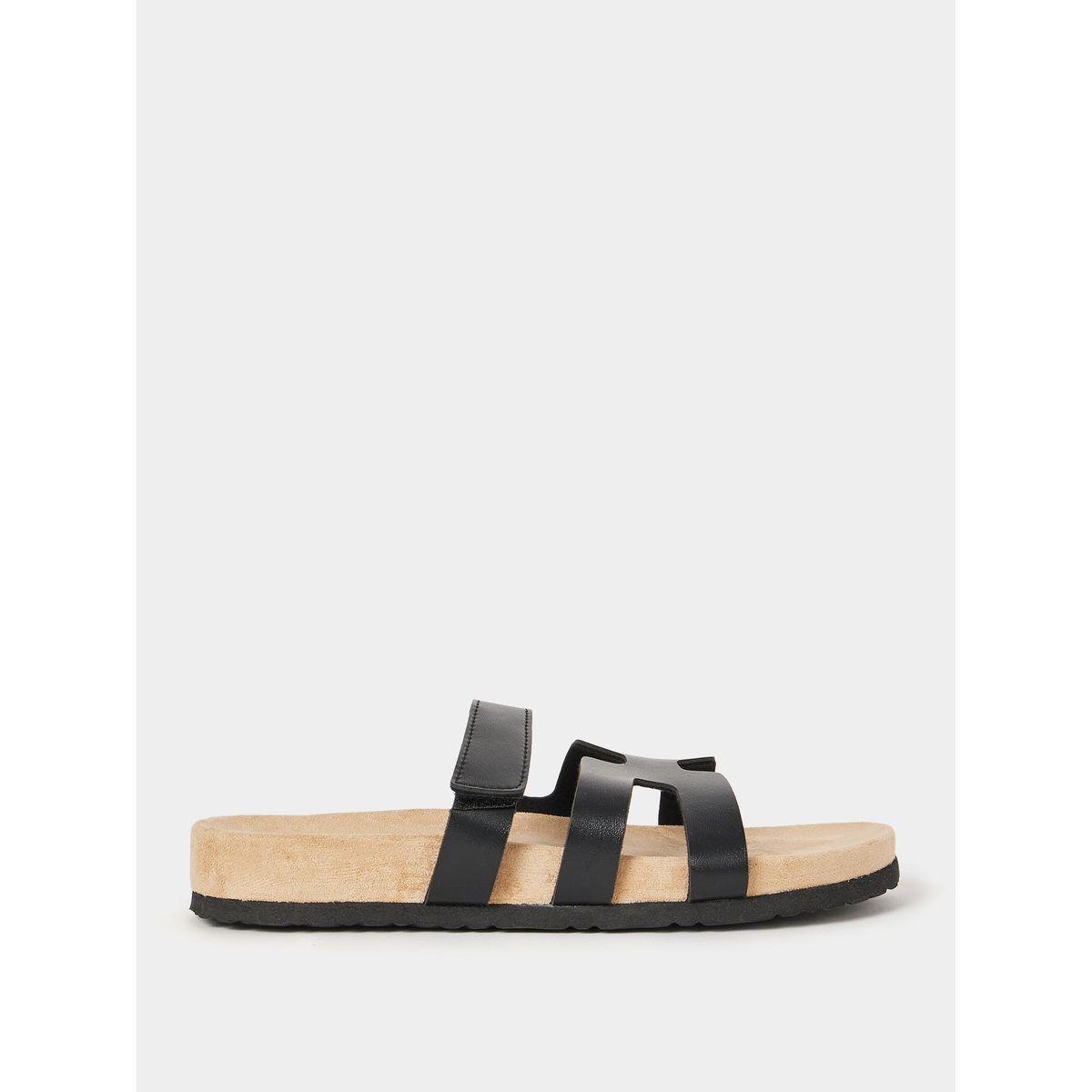 Styli Multi Strap Velcro Sandals-women-shoes-sandals-flats-image-2