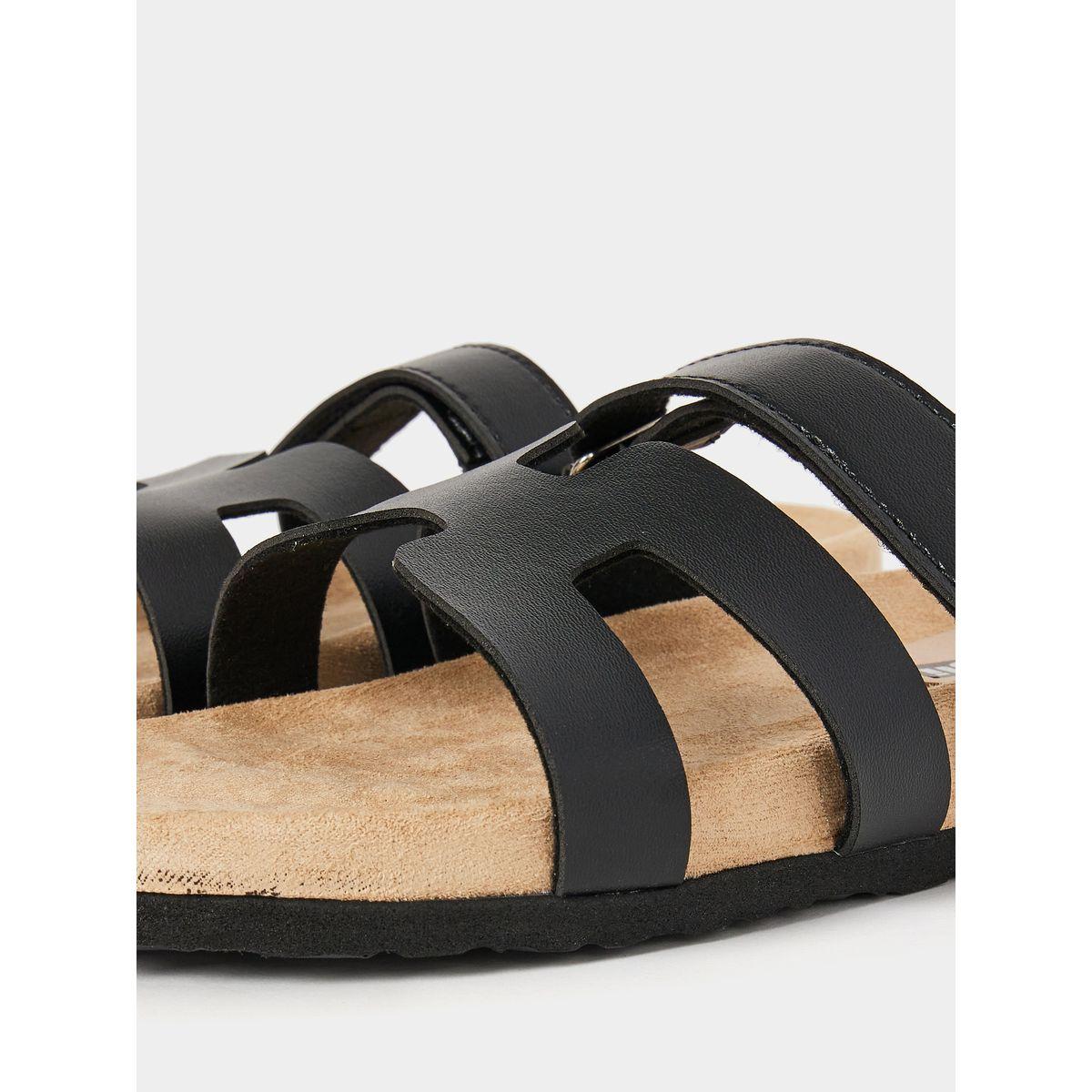 Styli Multi Strap Velcro Sandals-women-shoes-sandals-flats-image-5