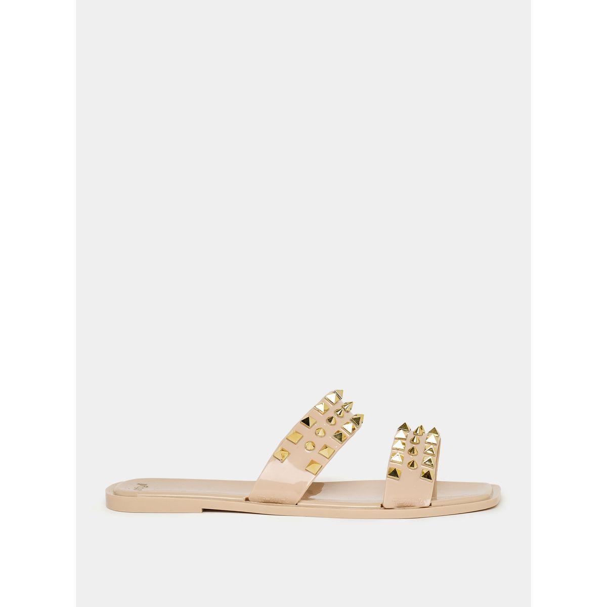 صندل فلات بسير مزدوج-women-shoes-sandals-flats-image-5