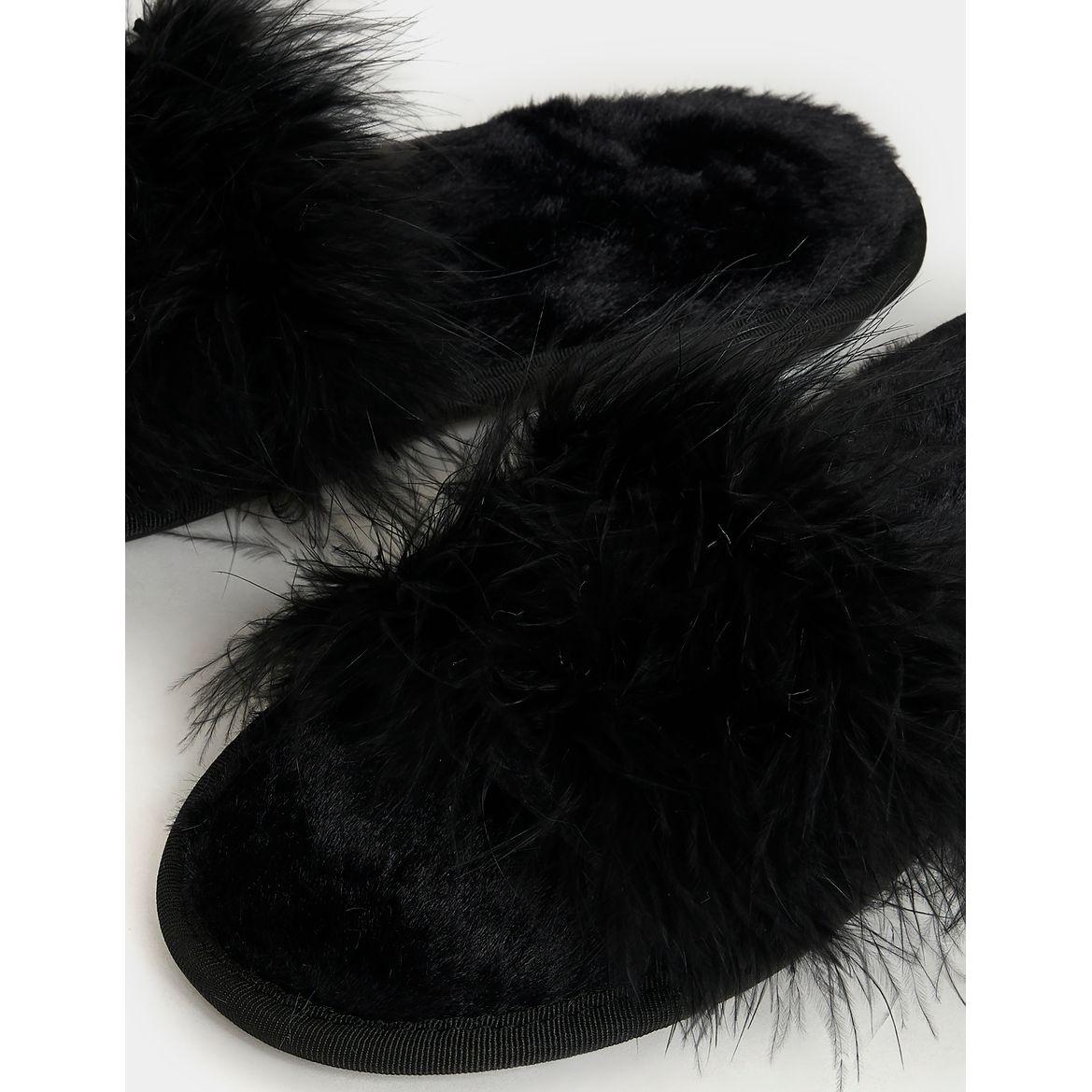 Styli Faux Fur Fluff Bedroom Slippers-women-shoes-bedroomslippers-image-4