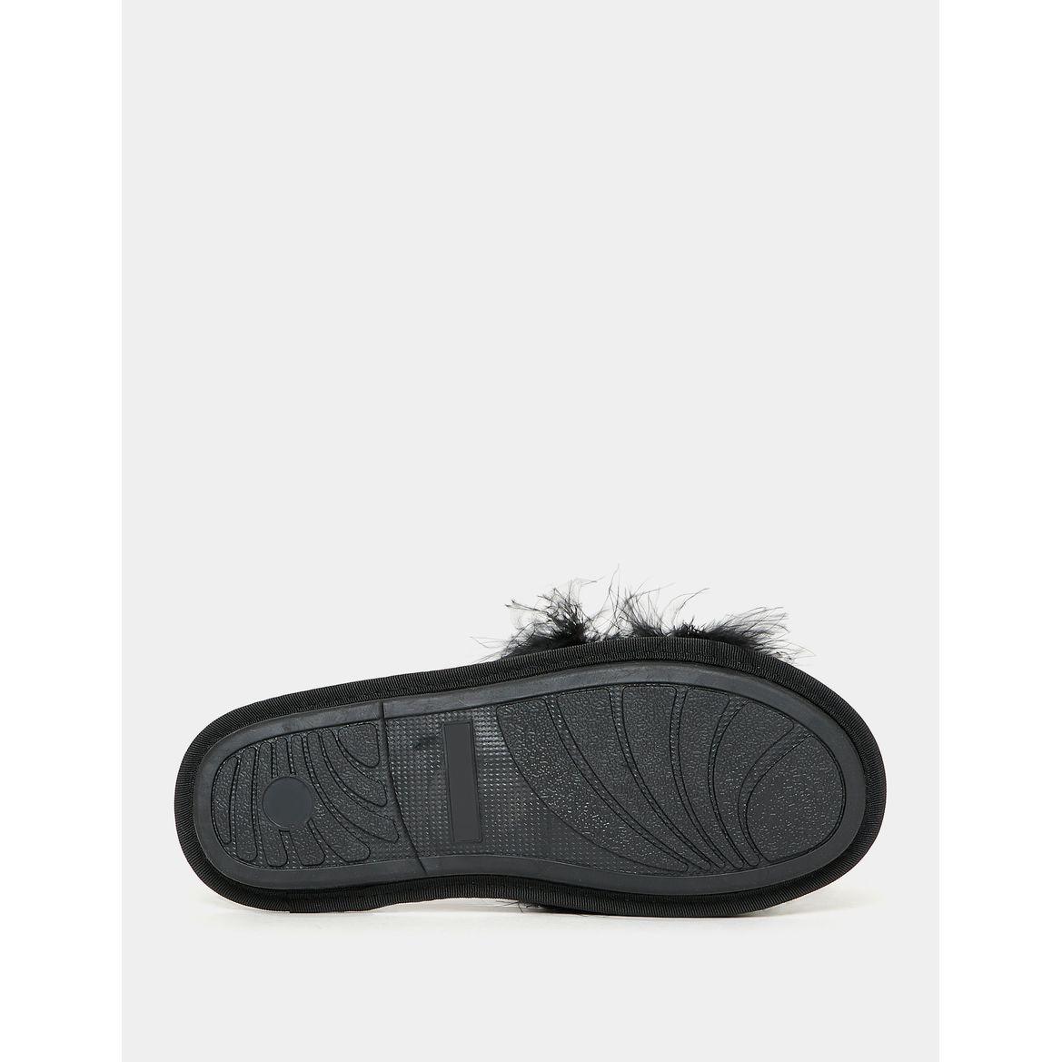 Styli Faux Fur Fluff Bedroom Slippers-women-shoes-bedroomslippers-image-7
