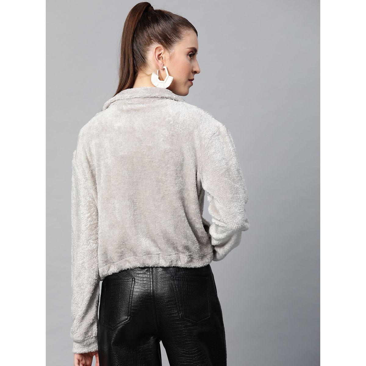 Faux Fur Jacket with Drawstring Hem-women-winterwear-coatsandjackets-jackets-image-3