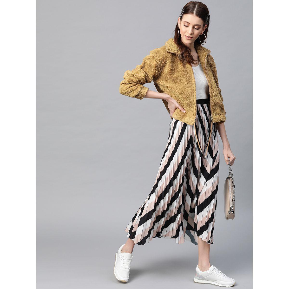 Sassafras X Styli Faux Fur Jacket with Drawstring Hem-women-winterwear-coatsandjackets-jackets-image-4