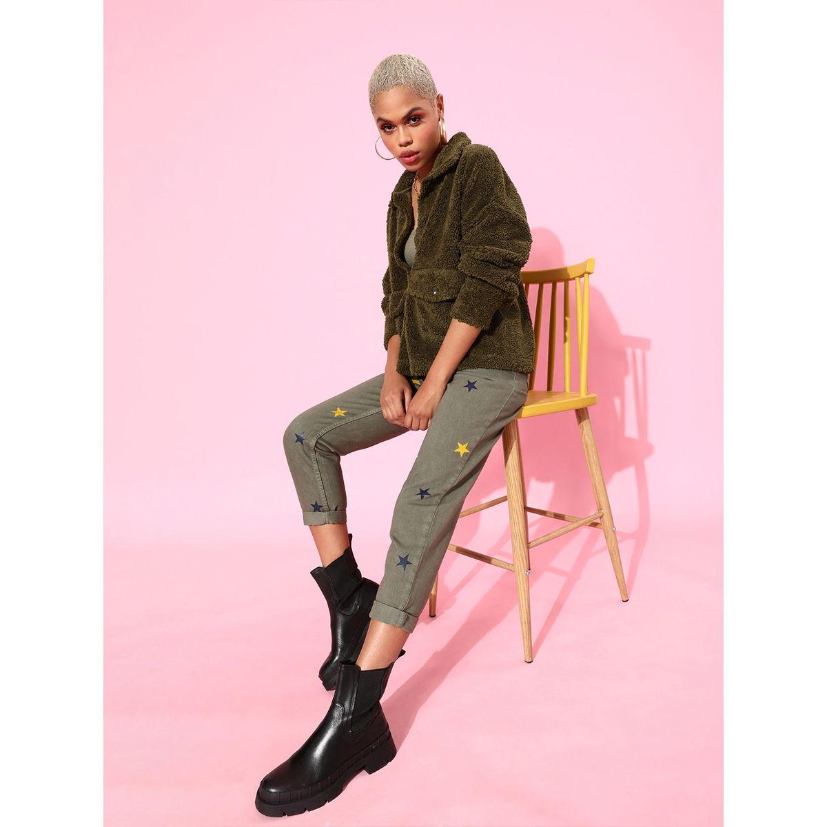 Faux Fur Oversized Jacket with Flap Pocket-women-winterwear-coatsandjackets-jackets-image-2