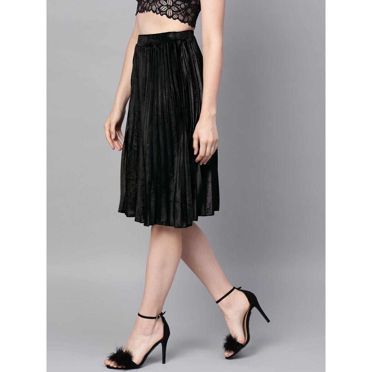 تنورة مخمل بطول الركبة-women-clothing-bottoms-skirts-image-2