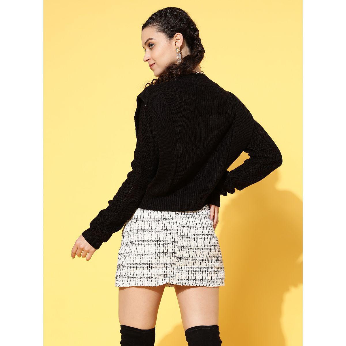 سويتر محبوك بياقة دائرية-women-winterwear-cardigansandjumpers-jumpers-image-4